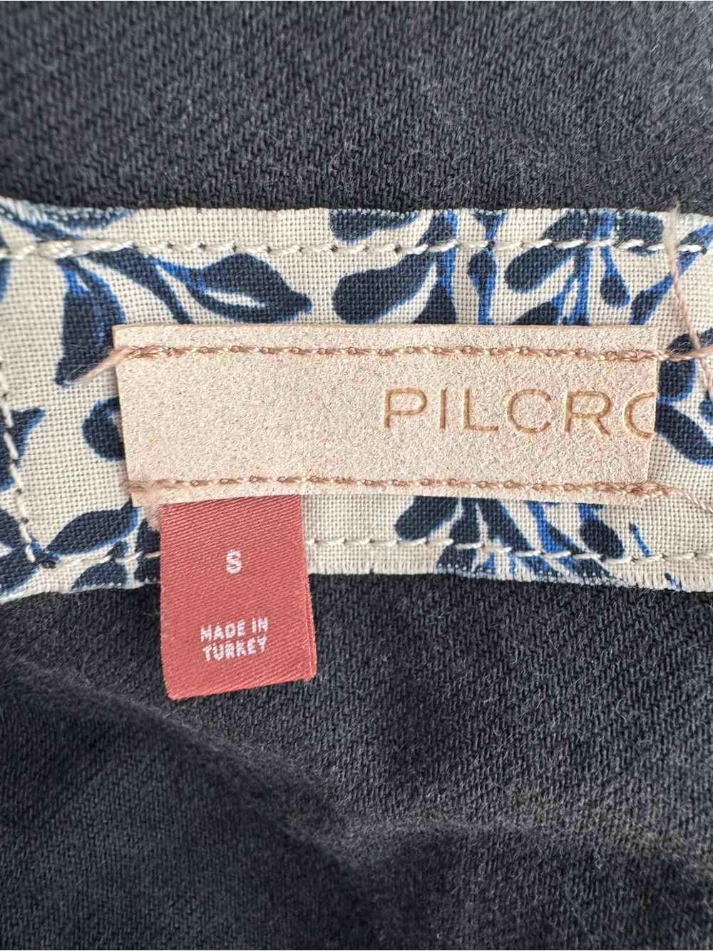 Pilcro Denim Pinafore Jumpsuit Black Women's Sz S Relaxed fit - Picture 3 of 13